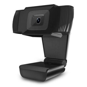 Powerton PWCAM1 černá / Webkamera / 720p / USB + 3.5mm (QMWPW01UHB00)