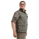 Bushman Pánská expediční vesta Fargo II, tmavá khaki S