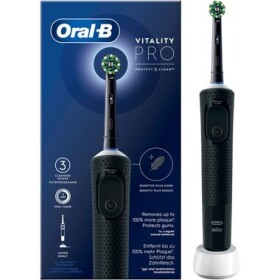 Oral-B Vitality Pro černý / Elektrický zubní kartáček / oscilační / 3 režimy / časovač (427063)