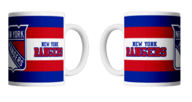 Great Branding Hrnek New York Rangers NHL STRIPES (330ml)