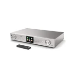 Majority Fitzwilliam 2 stříbrná / Digitální tuner DVB-T2 / DAB+ / Bluetooth / USB / FM / Internet (MajoFitz2S)