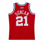Mitchell & Ness Pánský dres San Antonio Spurs NBA Tim Duncan #21 All-Star Game West Swingman - Červená Velikost: XL