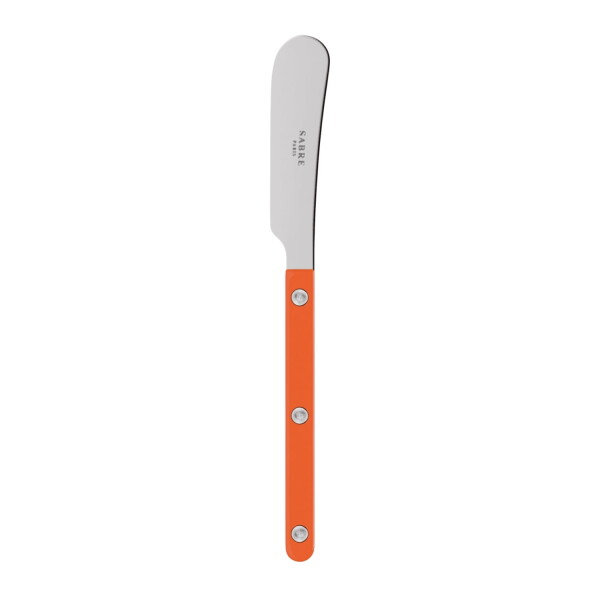 SABRE PARIS Nůž na máslo Bistrot Brillant – Orange, oranžová barva, kov, plast