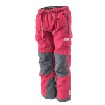 Kalhoty sportovní outdoorové, podšité fleezovou podšívkou, Pidilidi, PD1121-16, vínová - 140 | 10let