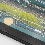 Obraz Philadelphia Eagles NFL Team Stadium Bronze Coin