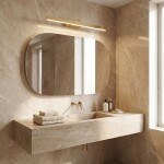 Koupelnové nástěnné LED svítidlo SWE006-1W 73cm GOLD OSW-20105