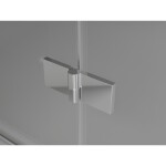 MEXEN/S - Lunar L Duo sprchový kout dveře křídlové 95 x 95, transparent, chrom 834L-095L-095P-01-00