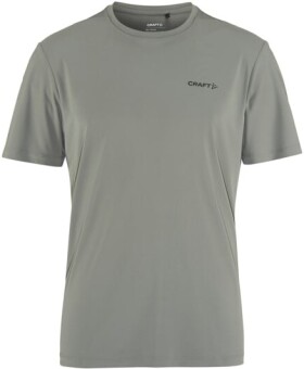 Craft Pánské Tričko krátkým rukávem CORE ESSENCE SS TEE 2 1915287-647000 Šedá - Běžecké tričko CRAFT CORE Essence 2 - zelená Velikost textilu: XL