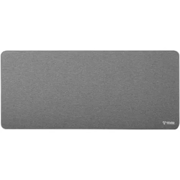 YENKEE YPM 9040GY Office XXL šedá / kancelářská podložka pod myš a klávesnici / 900 x 400 x 4 mm (8590669329922)