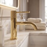 REA - Umyvadlová baterie Venti Gold Low REA-B9788