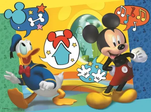 Trefl - Puzzle - Mickey Mouse a Kačer Donald