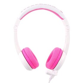 BuddyPhones School - růžová / Dětská sluchátka s mikrofonem / 3.5 mm jack / 1.4 m (BP-SCHOOLP-PINK)