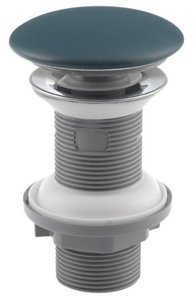 ISVEA - Umyvadlová výpust 5/4“, click-clack, keramická zátka, 20-70, zelená petrol 38TP0181I