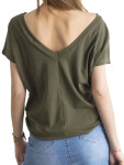 Khaki tričko XS