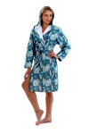 Dámský župan 3151 Oahu s kapucí - Vestis M