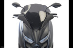 Yamaha X-Max125 18-22,X-Max300 17-22,X-Max400 18-20,Tricity300 20-25 Skútr plexi Powerbronze 375 mm - černá