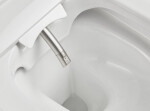CERANO - WC závěsné s integrovaným elektronickým bidetem Cronus Standard, Vortex Rimless 180° + SoftClose sedátko - bílá lesklá - 59,3x38,4 CER-545632