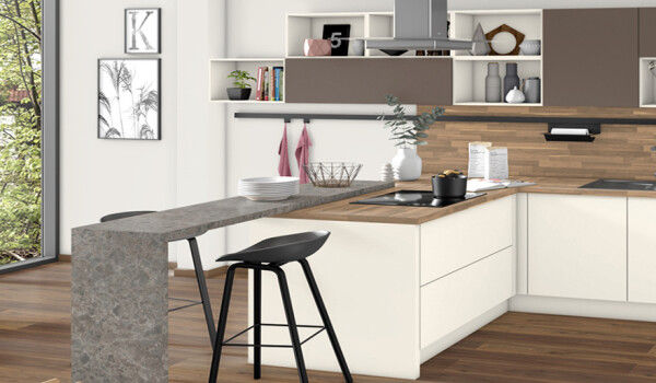 Egger Pracovní deska F095 ST87 Mramor Siena šedý hloubka: 600mm