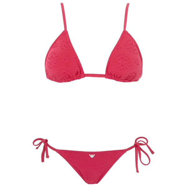 Dámské dvoudílné plavky 262616 4R323 01975 malinové - Emporio Armani L