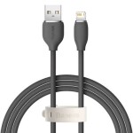 Baseus Jelly kabel USB do Lightning, 2,4A, 1,2 m (černý)