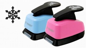 Děrovačka dekorační 25mm - Vločka 145