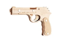 Woodcraft Dřevěné 3D puzzle Beretta M9