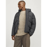Jack&Jones pánská zimní péřová bunda JJWORLD PUFFER JACKET 12259850 ASPHALT 2XL