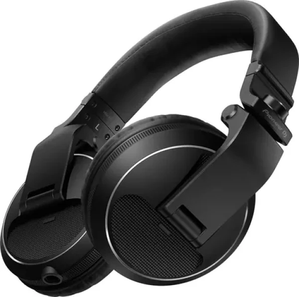 Pioneer HDJ-X5 černá / Sluchátka / DJ a studio / drátová / skládací / 3,5mm jack (HDJ-X5-K)