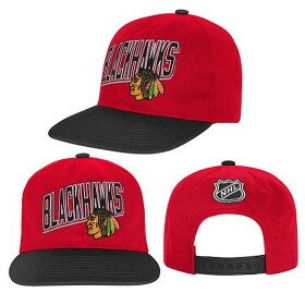 Outerstuff Dětská kšiltovka Chicago Blackhawks Essentials Deadstock Snapback