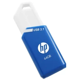 HP x755w 64GB modrá, bílá / Flash disk / USB 3.1 / čtení: 75MBs zápis: 30MBs (HPFD755W-64)