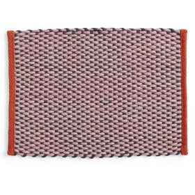HAY Jutová rohožka Pink 50 × 70 cm, růžová barva, textil