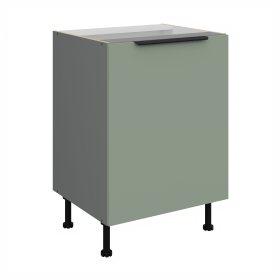 Spodní skříňka Aria ANT 60 D 1F BB Barva korpusu: Antracit, Barva dvířek: SA - Aquamarine AFM