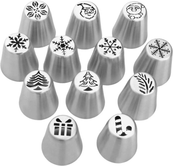 Dortisimo Sada trezírovacích špiček s vánočními motivy (12 ks)