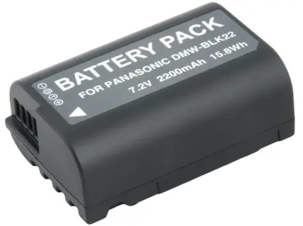 Panasonic DMW-BLK22 / Baterie pro foto / Li-Ion / 7.2V / 2200mAh / 15.8Wh (DIPA-LK22-B2200)