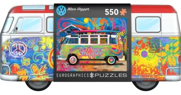 EUROGRAPHICS Puzzle v plechové krabičce Volkswagen Wave Hopper