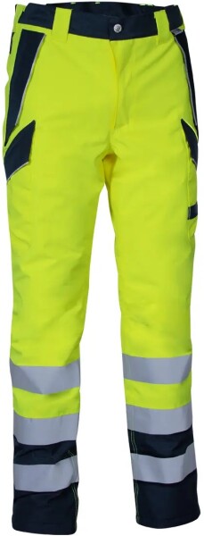 Reflexní pracovní kalhoty COFRA EVANTON Barva: Reflexní žlutá, Velikost: 56 (V637-0-03_56)