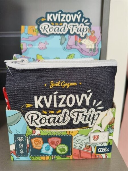 Náplň Kvízový Road Trip SK (6ks) s předpřipraveným displejem - Albi