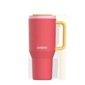 Kambukka Termohrnek Rio Tumbler 950 ml Pink Papaya / 0.9 L / nerez (11-08002)