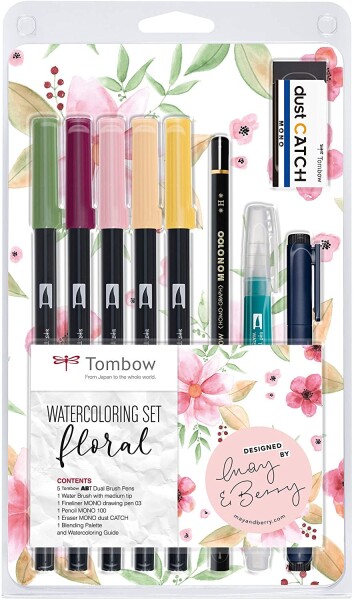 Tombow Akvarelová sada Floral