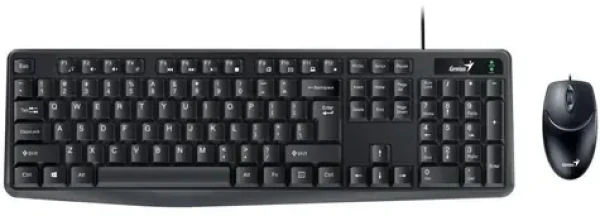 Genius KM-170 černá / Drátový set / USB / CZ+SK layout (31330006404)