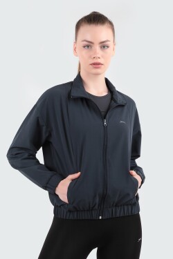Slazenger Ryota Women's Raincoat Black Grey