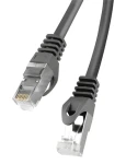 Lanberg CAT6 FTP 15 m černá / Patch kabel / RJ45-RJ45 / Fluke Passed (PCF6-10CC-1500-BK)