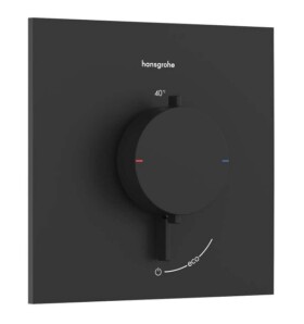 HANSGROHE - Ecostat Comfort E Termostatická baterie pod omítku, matná černá 33710670
