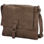 Trendy dámská koženková crossbody kabelka Joselyna, khaki