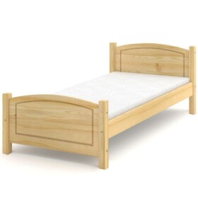 KLASA-NÁBYTEK.cz Postel OMEGA borovice ROZMĚR: 200 cm