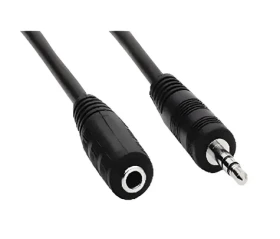 OEM Jack 3,5mm prodlužovací kabel M/F 5m / Kabel / Jack 3,5 mm / 5 m (11.99.4355)