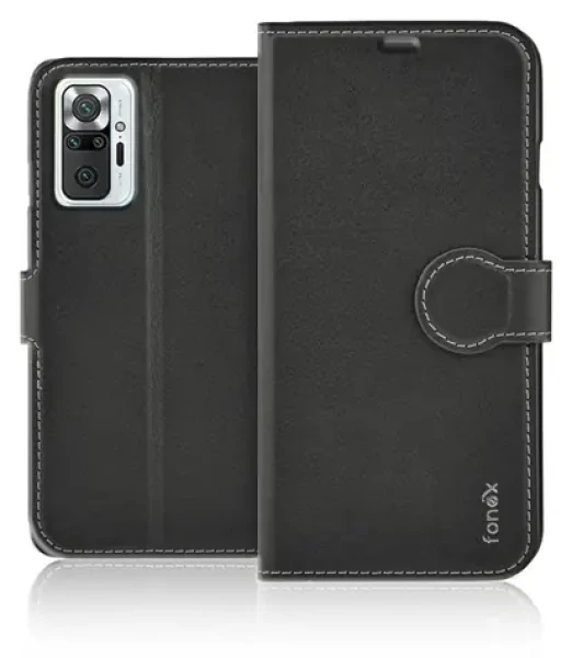Fonex Book Identity černá / Pouzdro typu kniha / Xiaomi Redmi Note 10 Pro