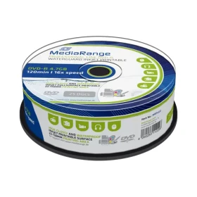 MediaRange DVD-R 4.7GB 16x Waterguard Photo spindl 25ks / Inkjet Printable (MRPL612)