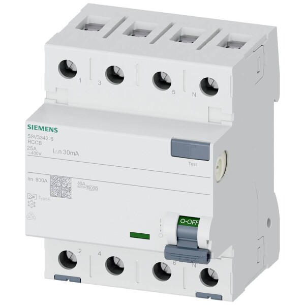 Siemens 5SV33426GV01 5SV3342-6GV01 proudový chránič 25 A 400 V/AC