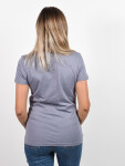 TempleStore Swis 25 ANNIVERSARY LAVA GREY dámské tričko krátkým rukávem